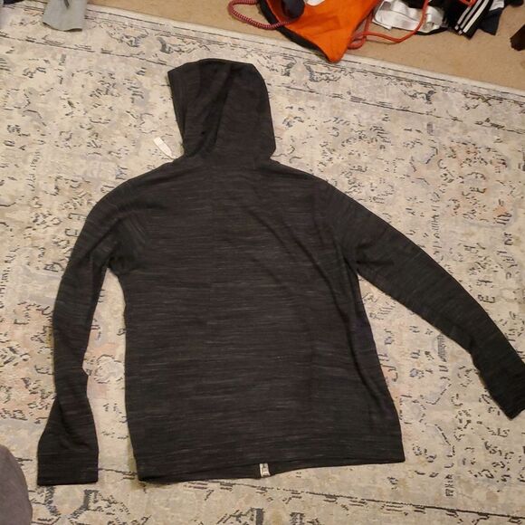 Nike Women's Sports Black/Multil Printed Hooded Jacket (924081-010) Size L - Picture 7 of 7